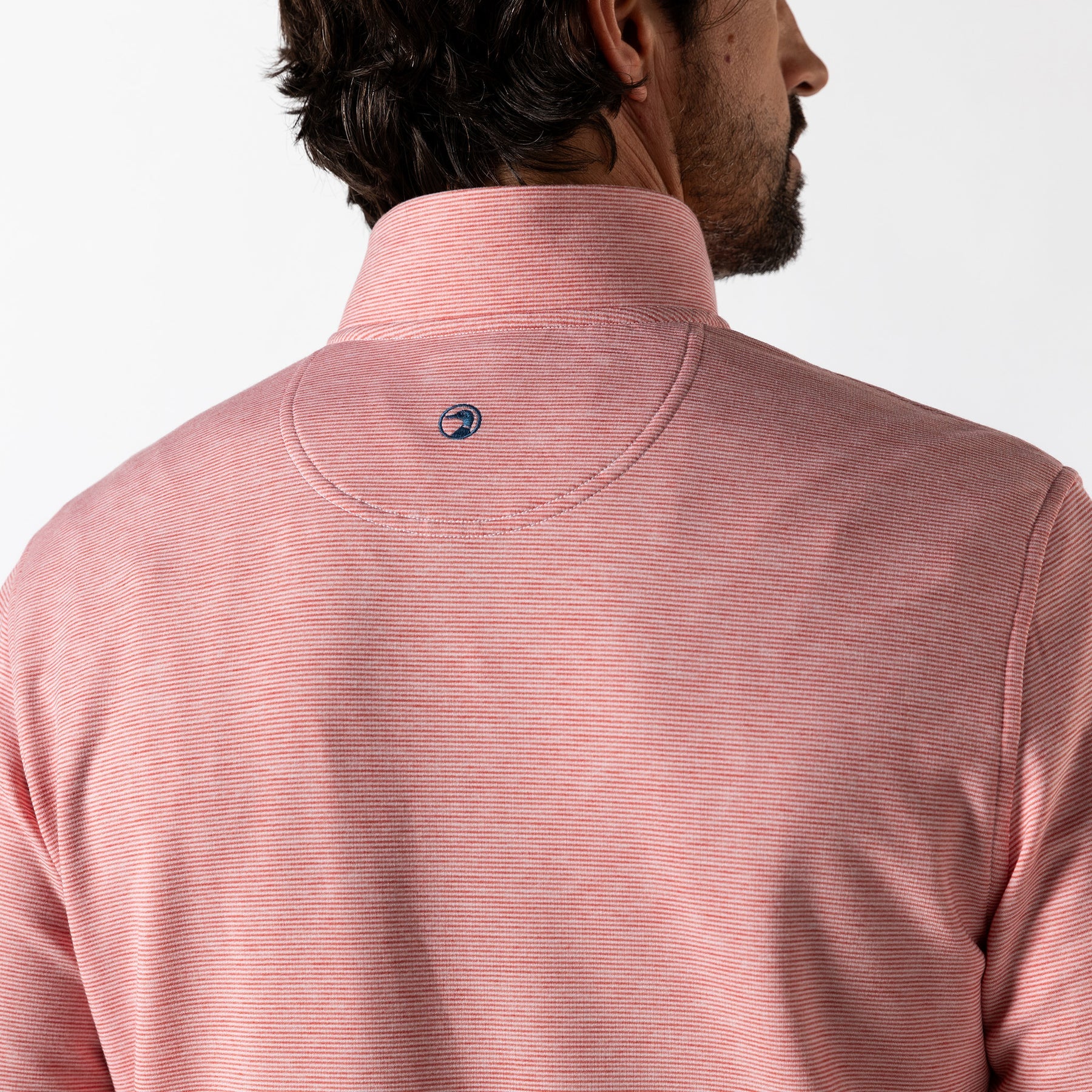 Duck Head - Wakeman Stripe Performance 1/4 Zip Pullover