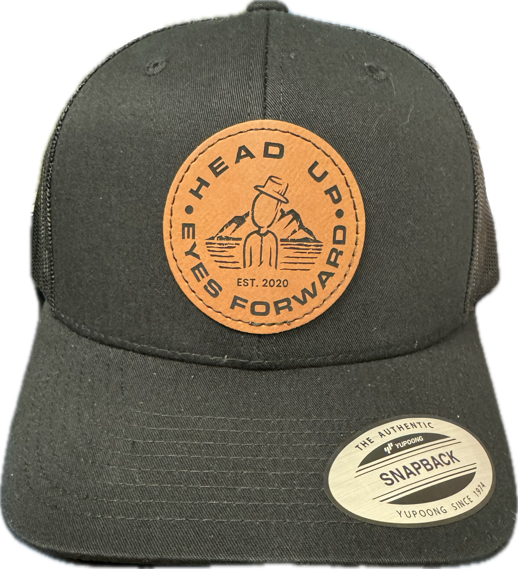 Head Up Eyes Forward Hat