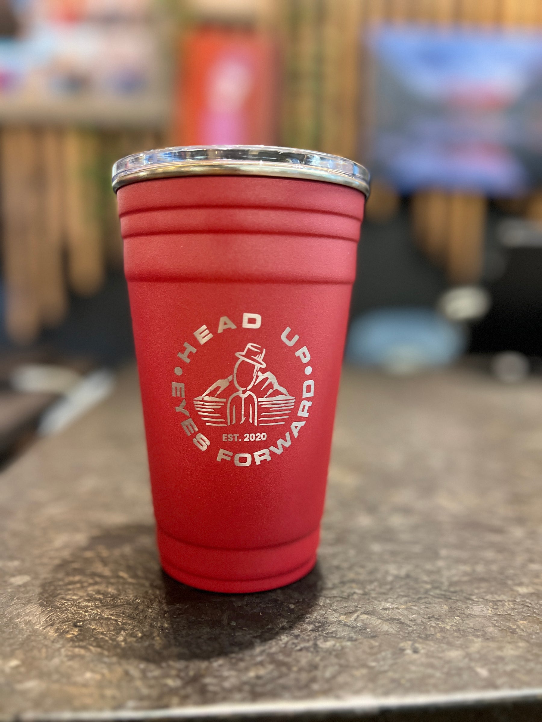 Head Up Eyes Forward - Yukon Fiesta 20oz Cup
