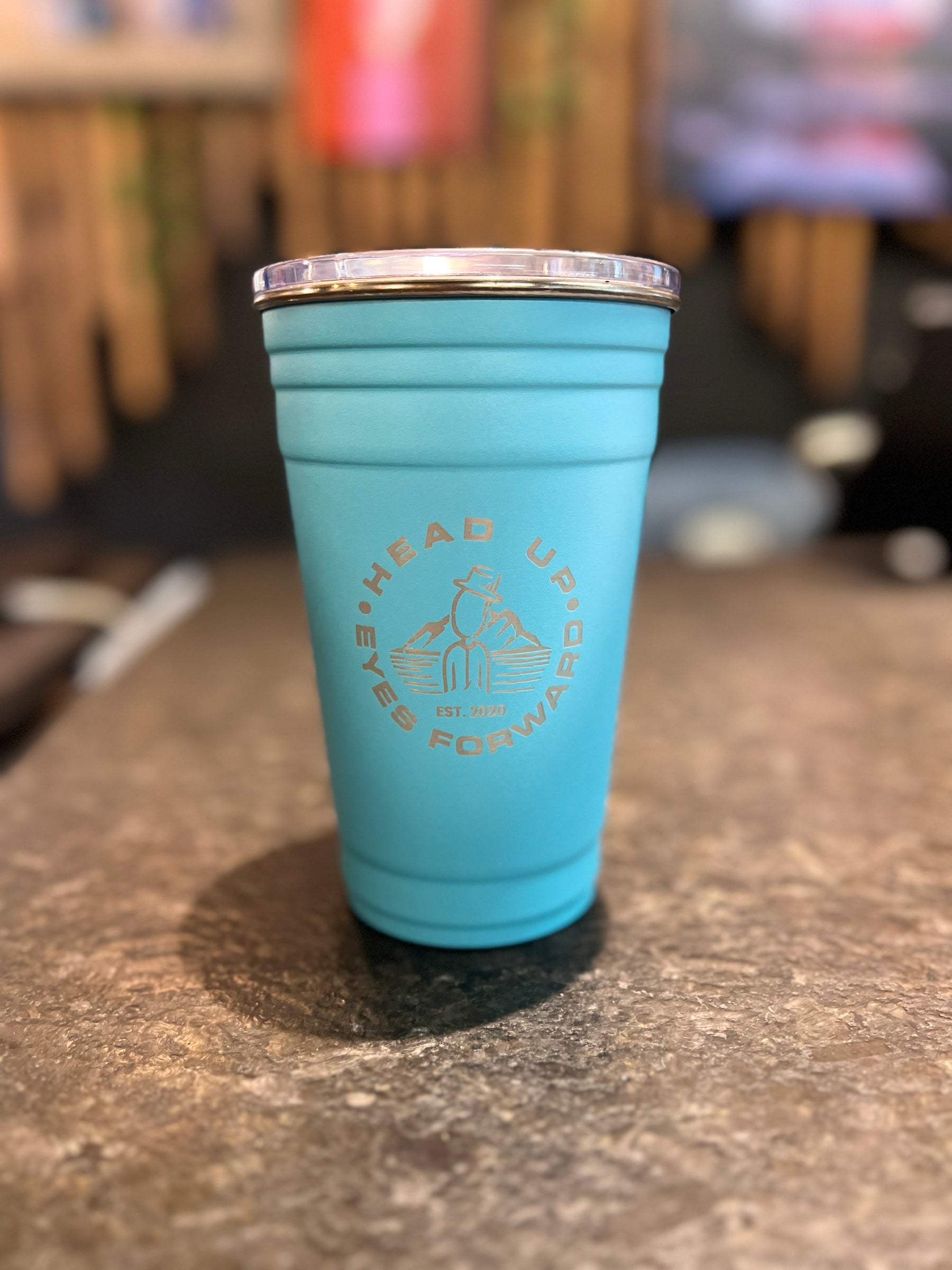 Head Up Eyes Forward - Yukon Fiesta 20oz Cup