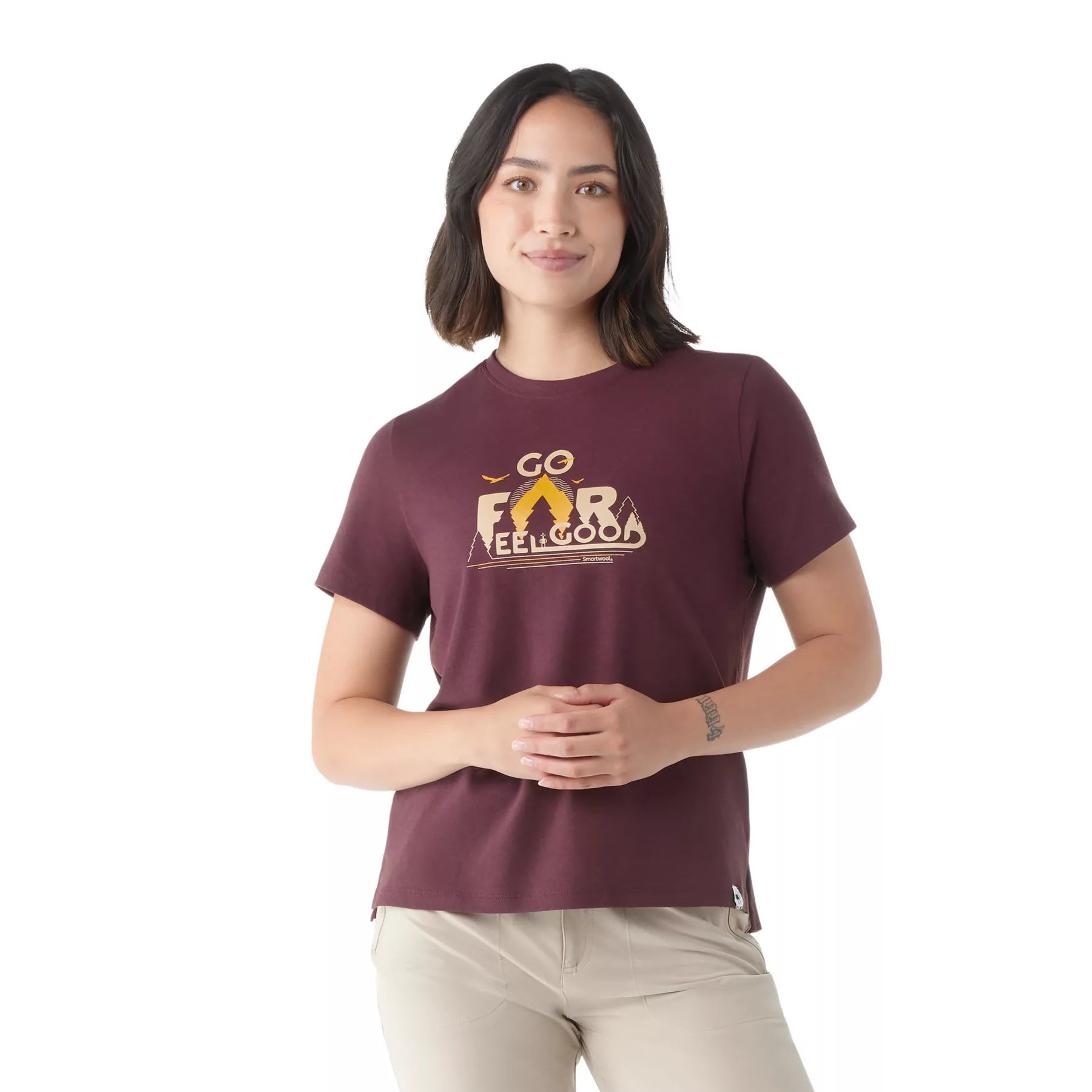 Smartwool - Women's Go Far. Feel Good. Graphic Short Sleeve Tee