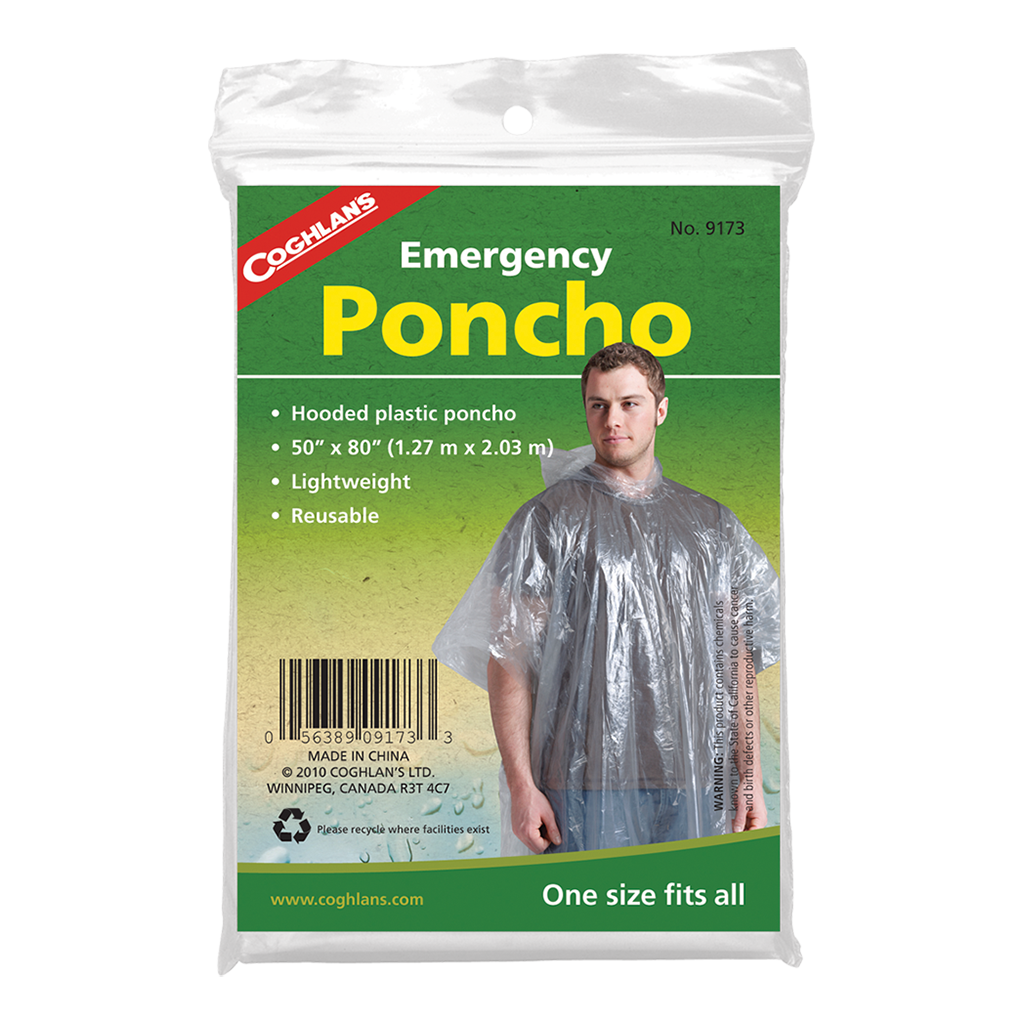 Coghlan's - Emergency Poncho Clear