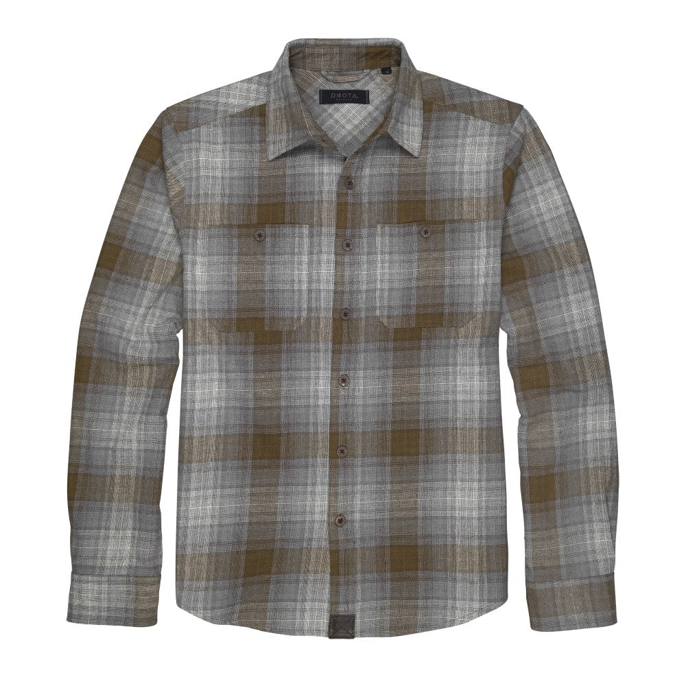 Dakota Grizzly -Men's Grant Long Sleeve Button Up Shirt