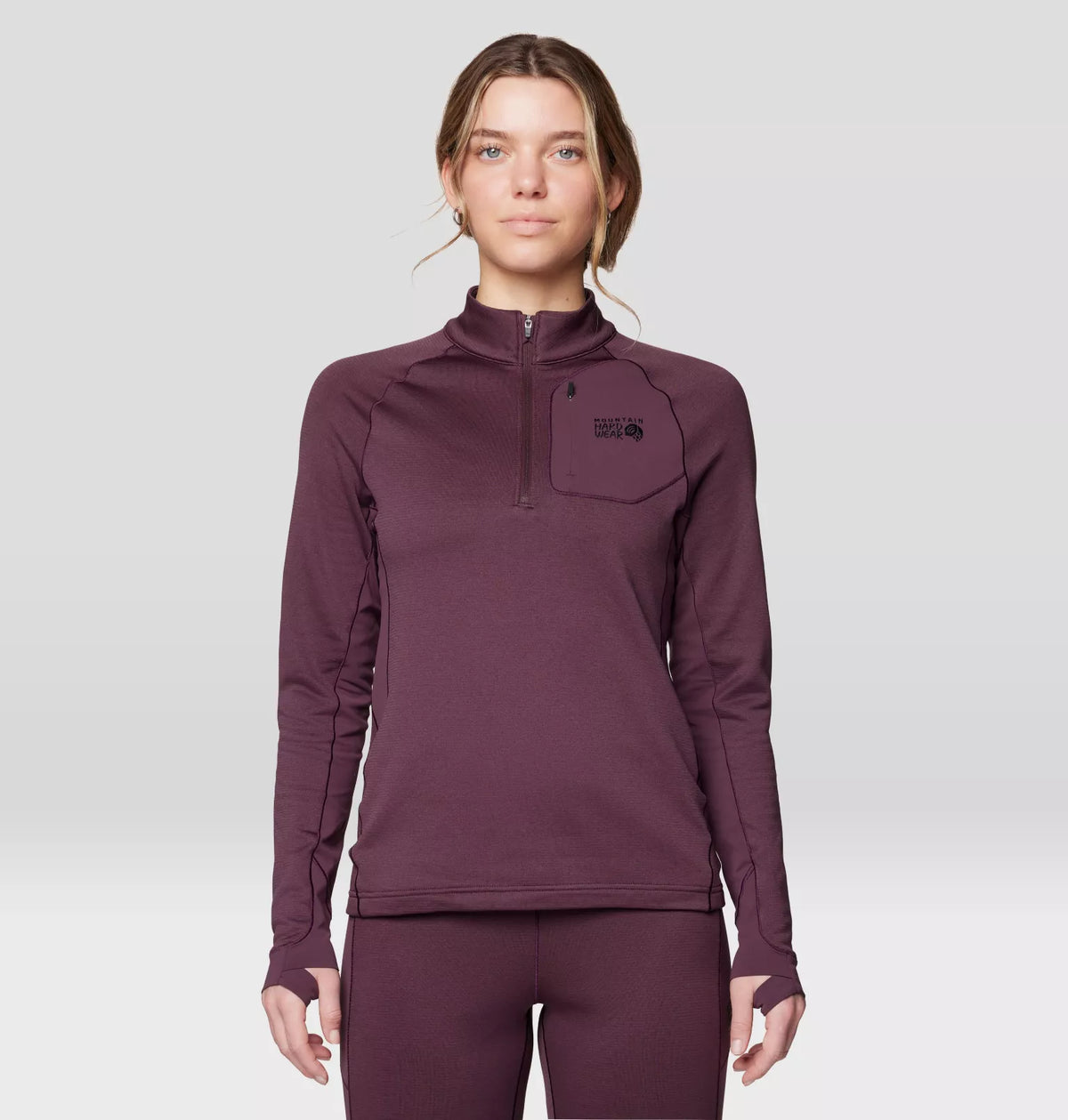 Mountain Hardwear - Women's Up First™ Tech Fleece Quarter Zip