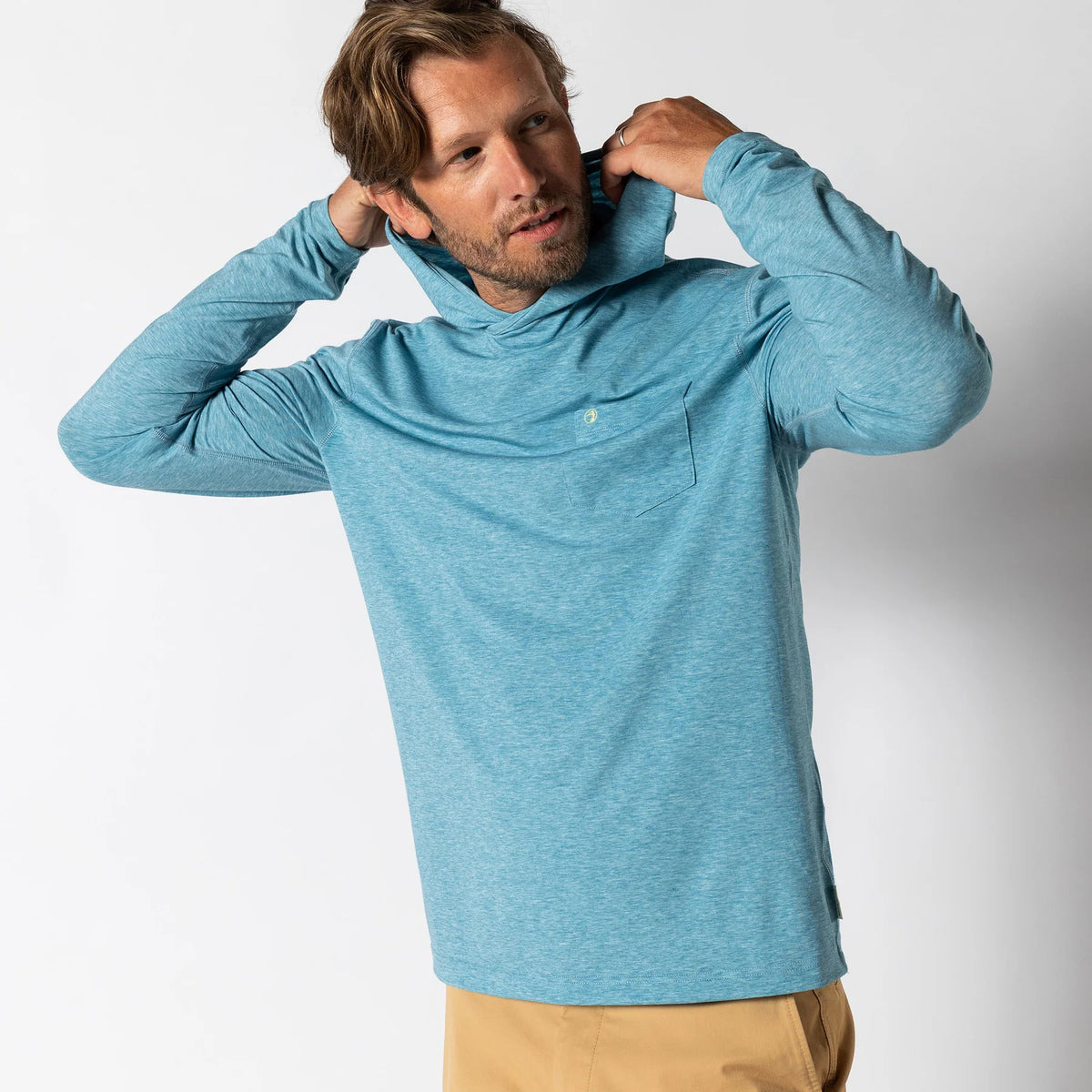 Duck Head -  Windward Performance Hooded T-Shirt
