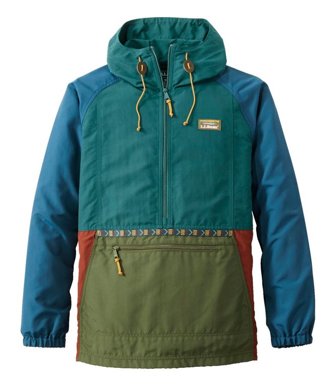 L.L. Bean - Mountain Classic Anorak Multi Color Men's Regular