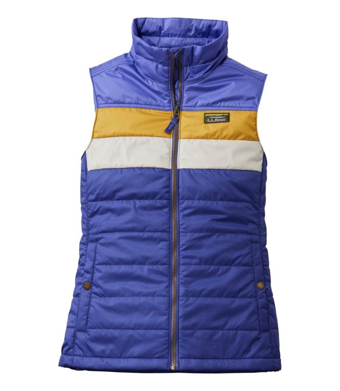 L.L. Bean - Mountain Classic Puffer Vest Colorblock Women's