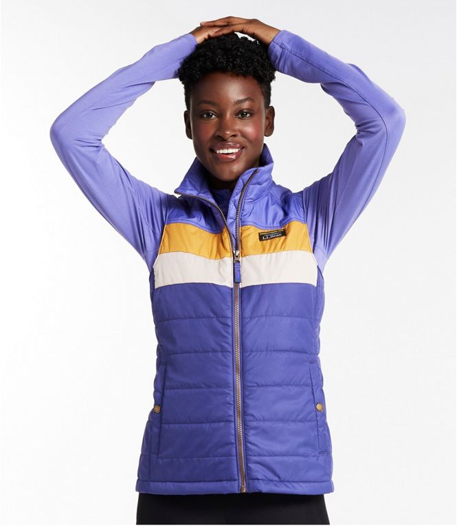L.L. Bean - Mountain Classic Puffer Vest Colorblock Women's