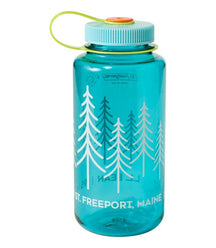 L.L. Bean - Nalgene Sustain Wide Mouth Water Bottle with L.L.Bean Print, 32 oz.
