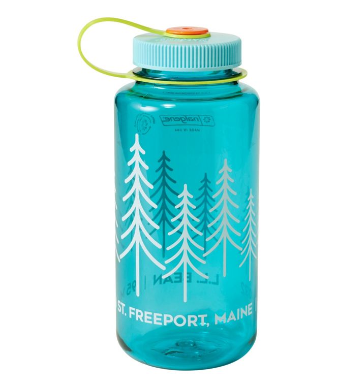 L.L. Bean - Nalgene Sustain Wide Mouth Water Bottle with L.L.Bean Print, 32 oz.