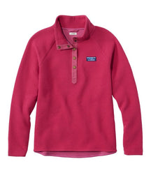 L.L. Bean -  Lakewashed Double-Knit 1/4 Snap Women's Regular