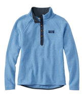 L.L. Bean -  Lakewashed Double-Knit 1/4 Snap Women's Regular