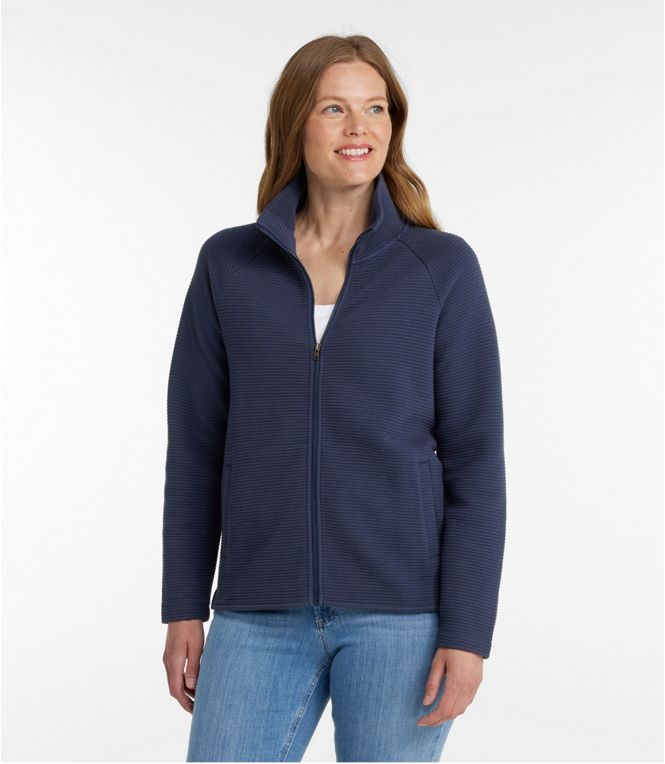 L.L. Bean - Lakewashed Double-knit Full-zip Women's Regular