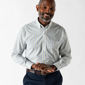 Duck Head - Performance Poplin Sport Shirt Trent Plaid
