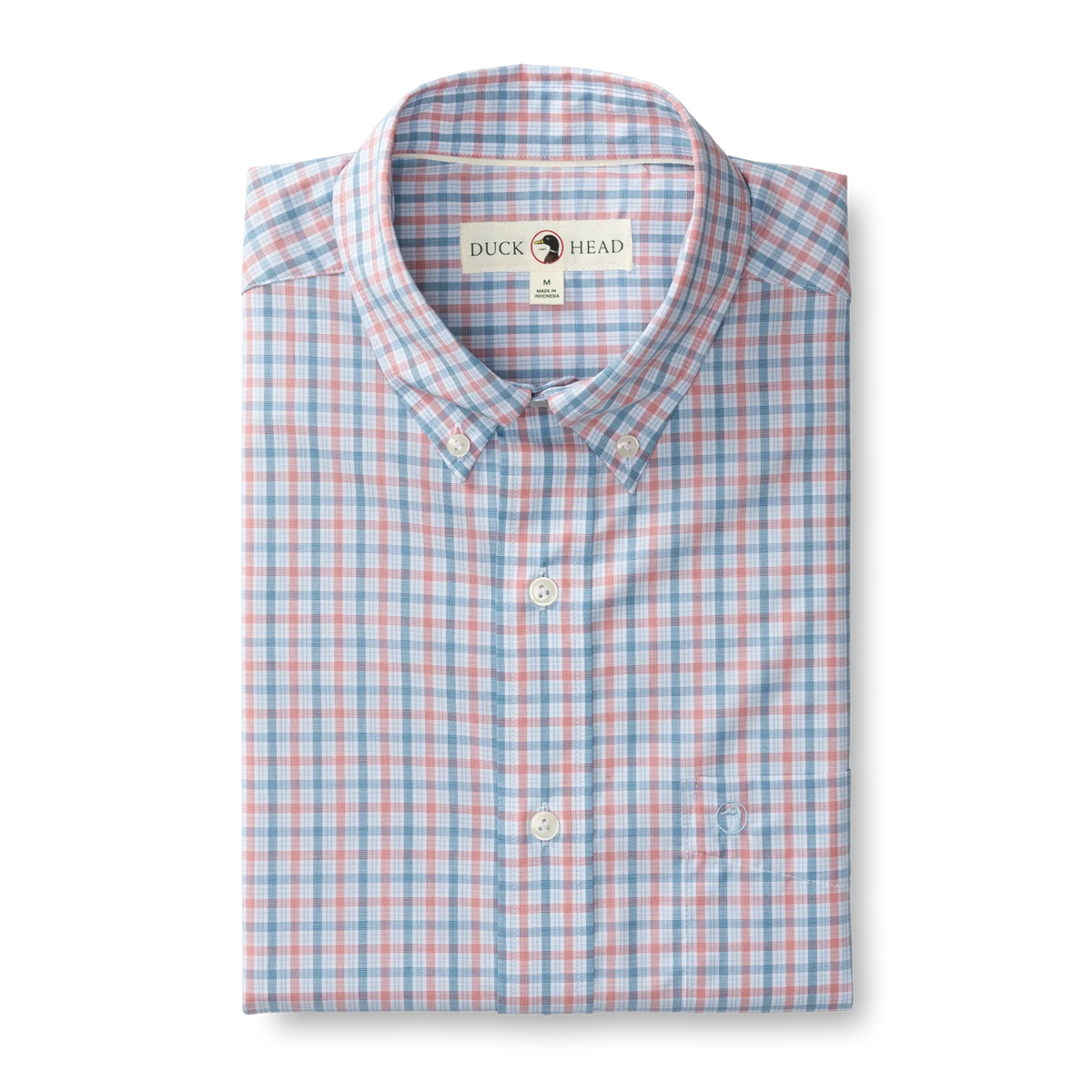 Duck Head - Performance Poplin Sport Shirt Trent Plaid