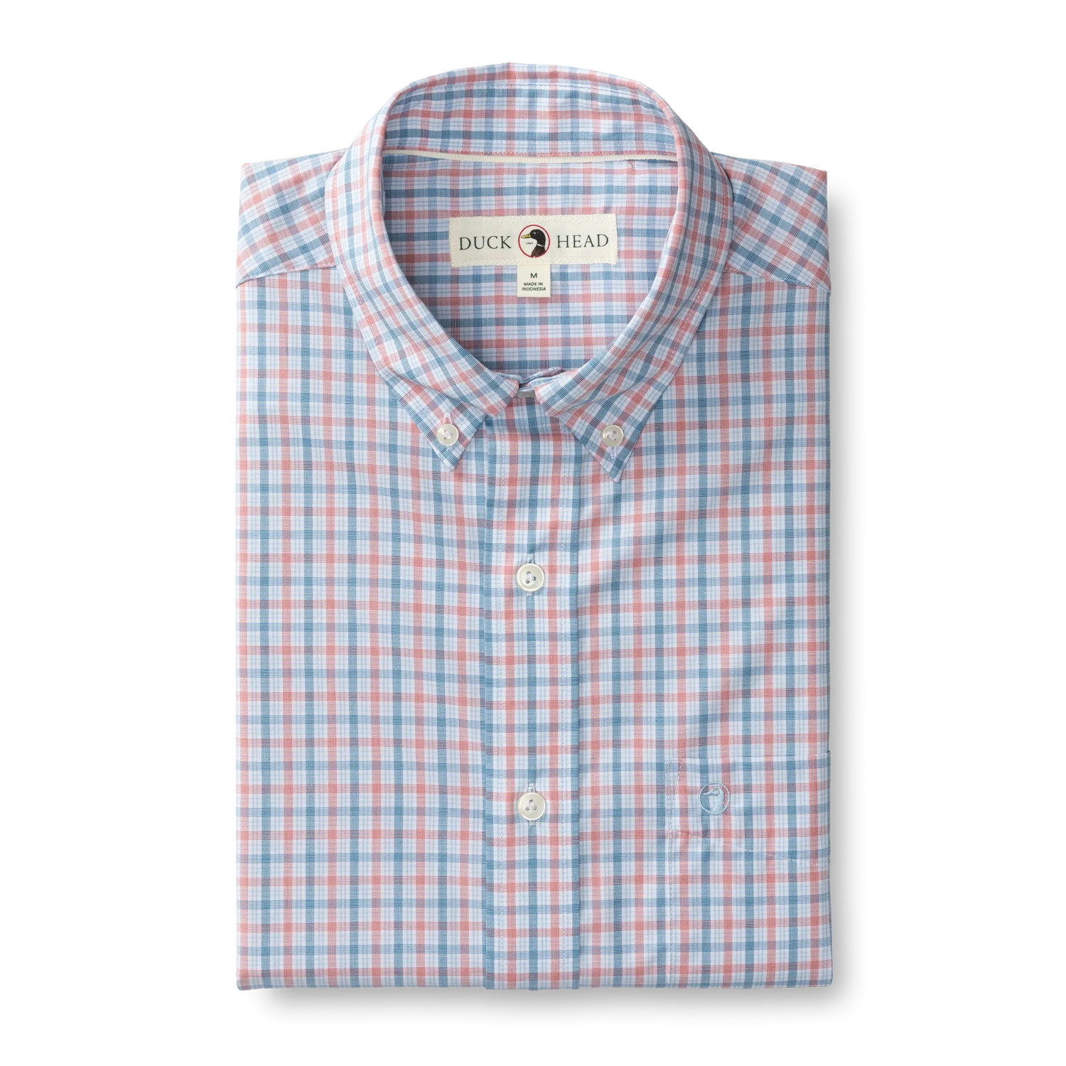Duck Head - Performance Poplin Sport Shirt Trent Plaid