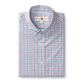Duck Head - Performance Poplin Sport Shirt Trent Plaid