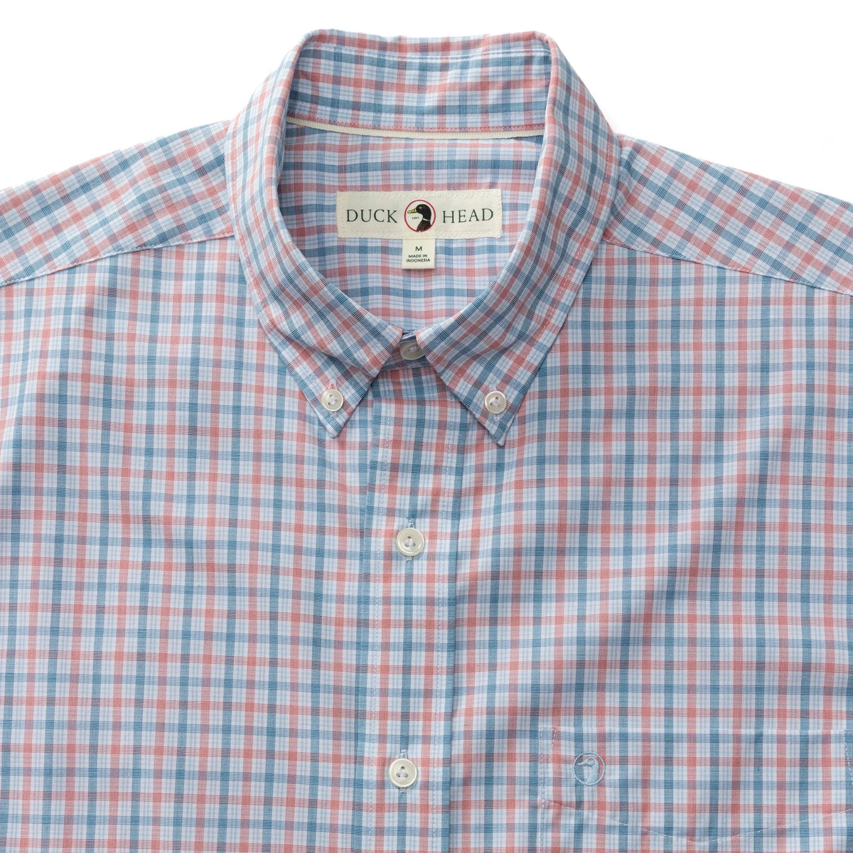 Duck Head - Performance Poplin Sport Shirt Trent Plaid