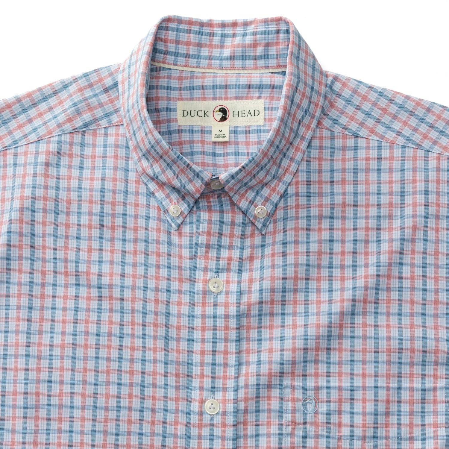 Duck Head - Performance Poplin Sport Shirt Trent Plaid