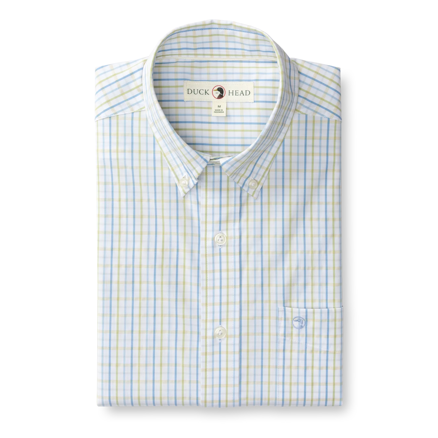 Duck Head - Performance Poplin Sport Shirt Trent Plaid