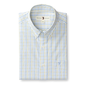 Duck Head - Performance Poplin Sport Shirt Trent Plaid