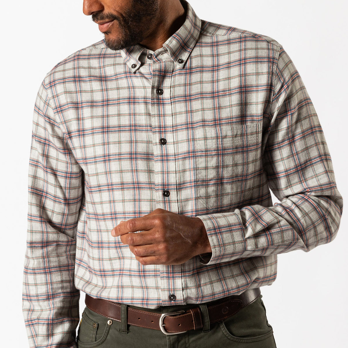 Duck Head - Cotton Flannel Sport Shirt
