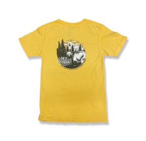 HUEF Unisex "Get Outside" Short Sleeve T-shirt