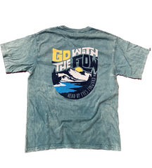 HUEF "Go With The FLow" Short Sleeve T-shirt