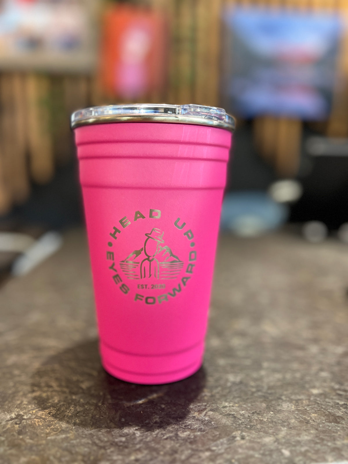 Head Up Eyes Forward - Yukon Fiesta 20oz Cup