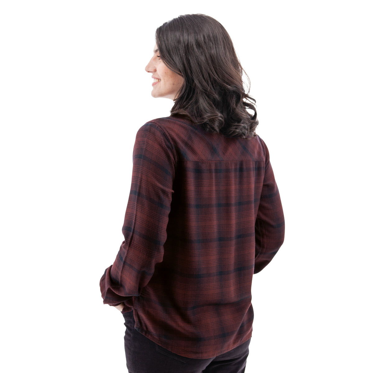 Aventura - Eve Plaid Popover Top