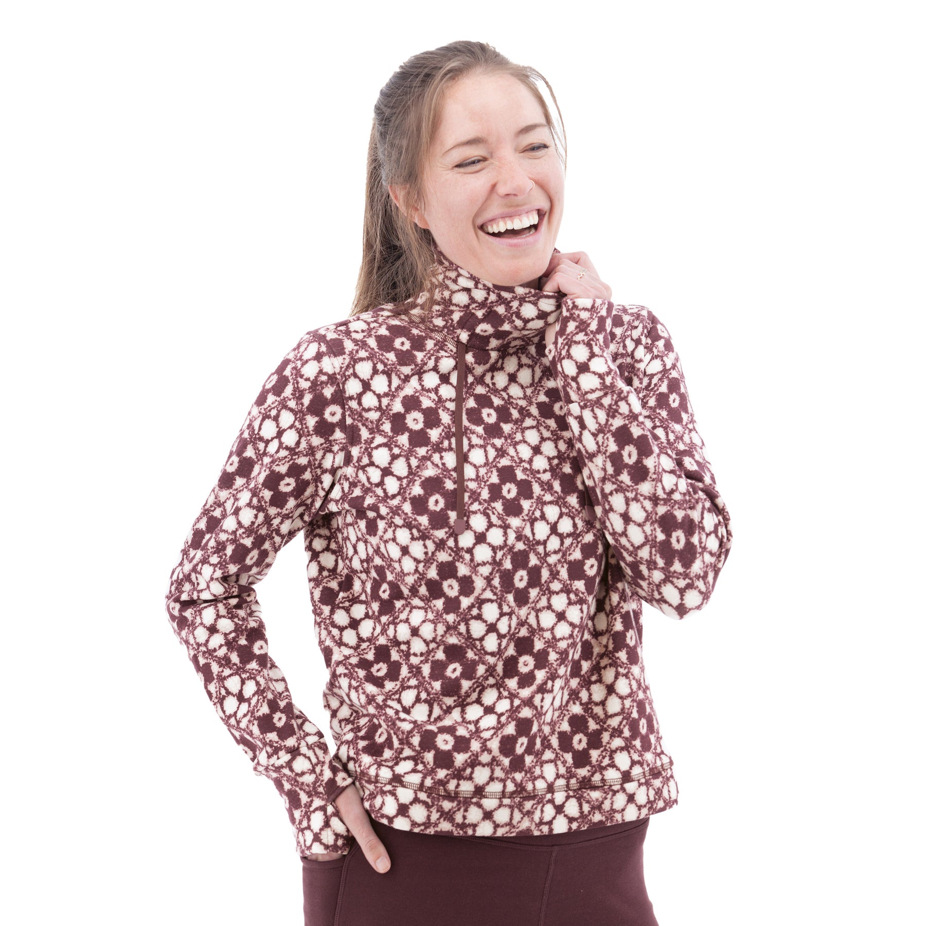 Aventura - Dog-Walker Print Fleece Pullover