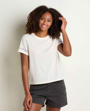 Toad & Co.- Women's Re-Form Crew Embroidered