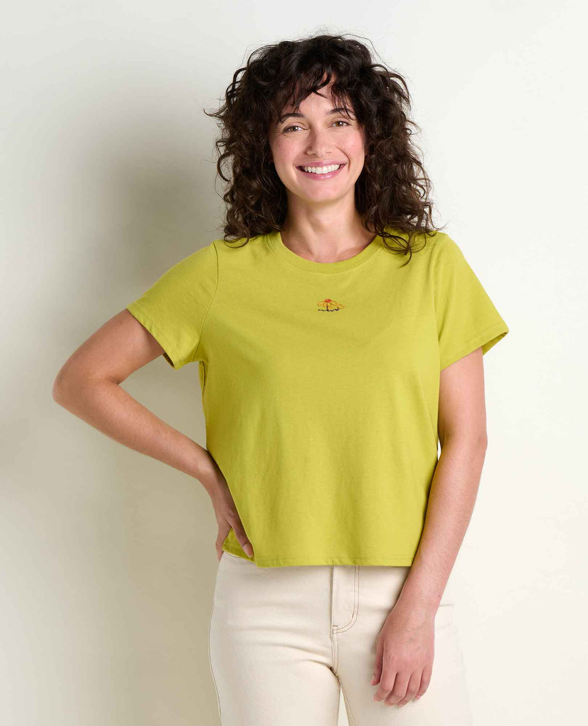 Toad & Co.- Women's Re-Form Crew Embroidered