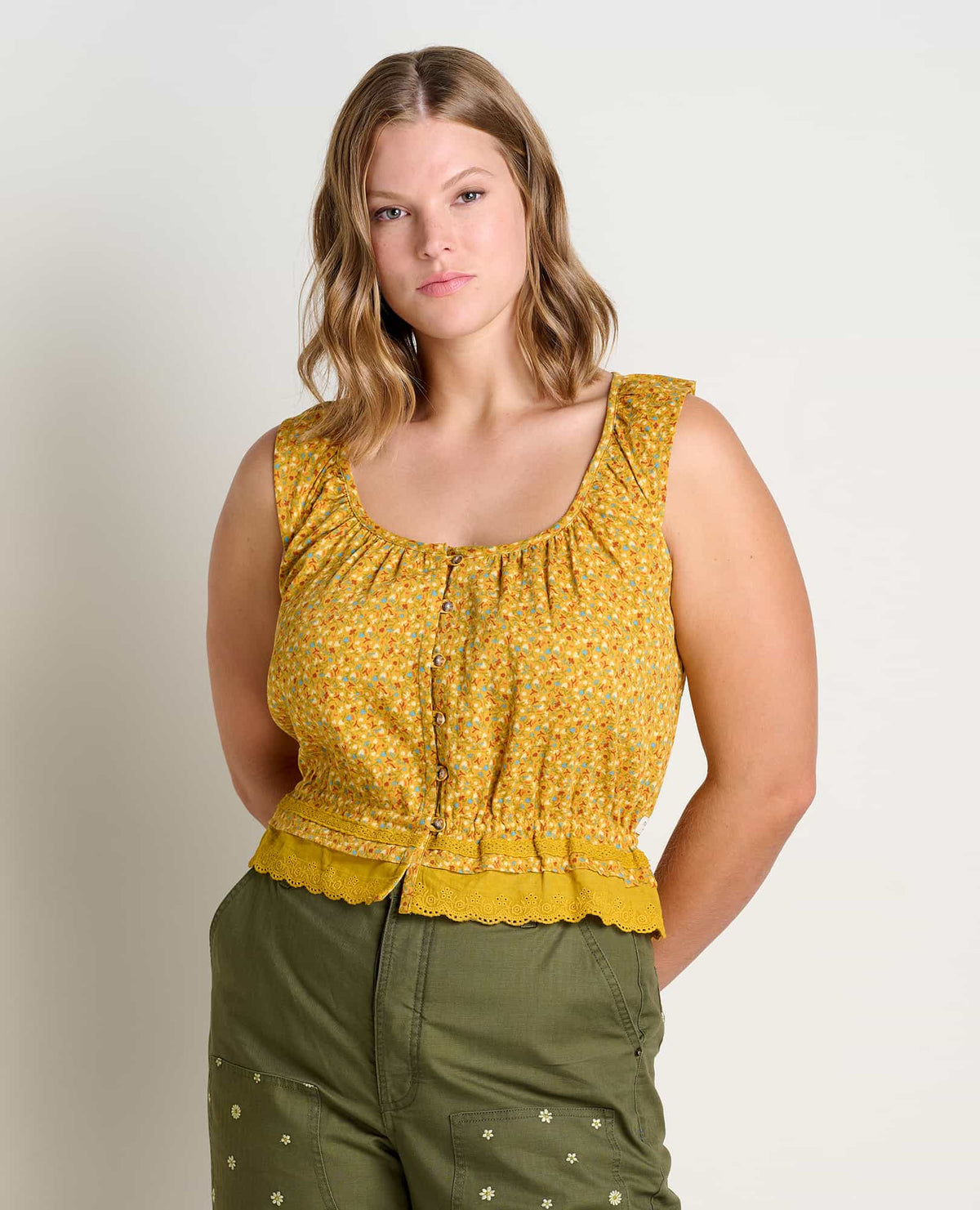 Toad & Co. - Manzana Ruffle Tank