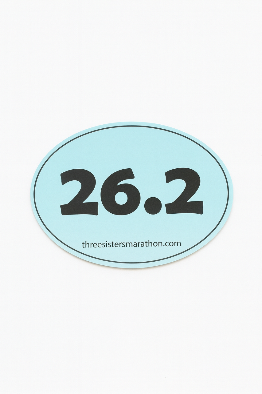 Official 2025 Three Sisters Marathon Sticker Collection