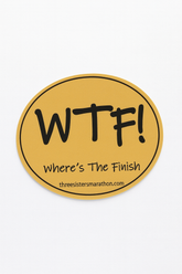 Official 2025 Three Sisters Marathon Sticker Collection