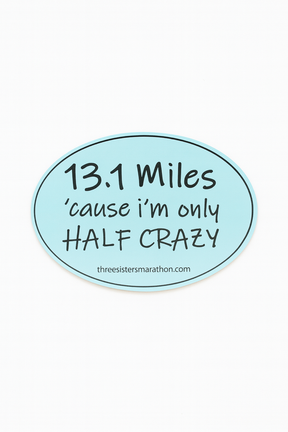 Official 2025 Three Sisters Marathon Sticker Collection