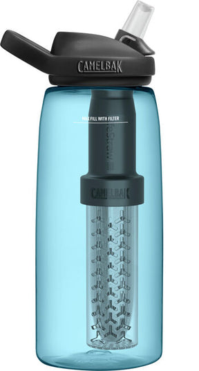 CamelBak - Eddy® + filtered by LifeStraw®, 32oz Bottle -True Blue
