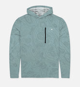 Jetty Skiff UV Hooded LST - Light Blue