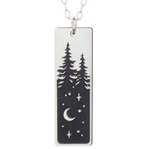 The Bearded Jeweler - Black Forest Necklace | Hand crafted sterling silver