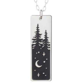 The Bearded Jeweler - Black Forest Necklace | Hand crafted sterling silver
