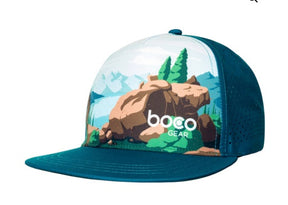 BOCO Gear - Running Trucker – Flat Bill – Retro Park Poster