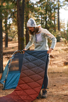 Puffer Blanket: Sunset Afterglow