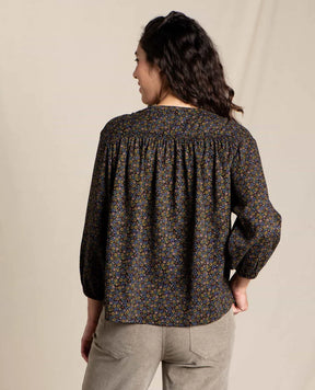 Toad & Co - Manzana Long Sleeve Peasant Top