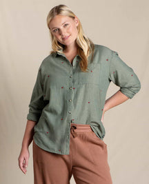 Toad & Co. - Eddy Boyfriend Long Sleeve Shirt