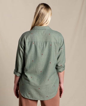 Toad & Co. - Eddy Boyfriend Long Sleeve Shirt