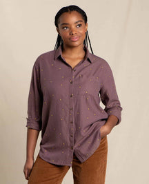 Toad & Co. - Eddy Boyfriend Long Sleeve Shirt