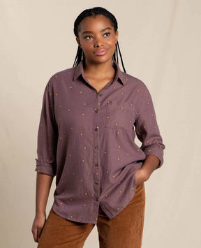 Toad & Co. - Eddy Boyfriend Long Sleeve Shirt