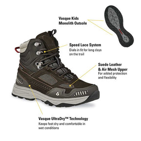 Vasque - KIDS BREEZE AT ULTRADRY™ KIDS WATERPROOF HIKING BOOT