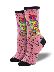 Socksmith - Women's Laurel Burch "MAYA CAT" Socks